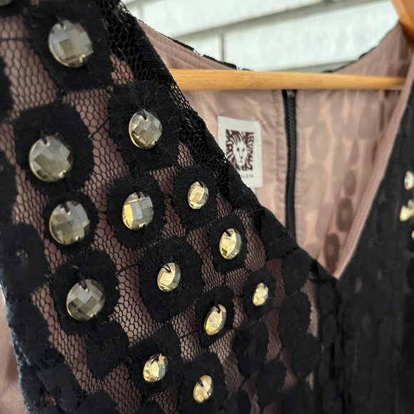 Anne Klein lace overlay dress - Picture 4 of 4